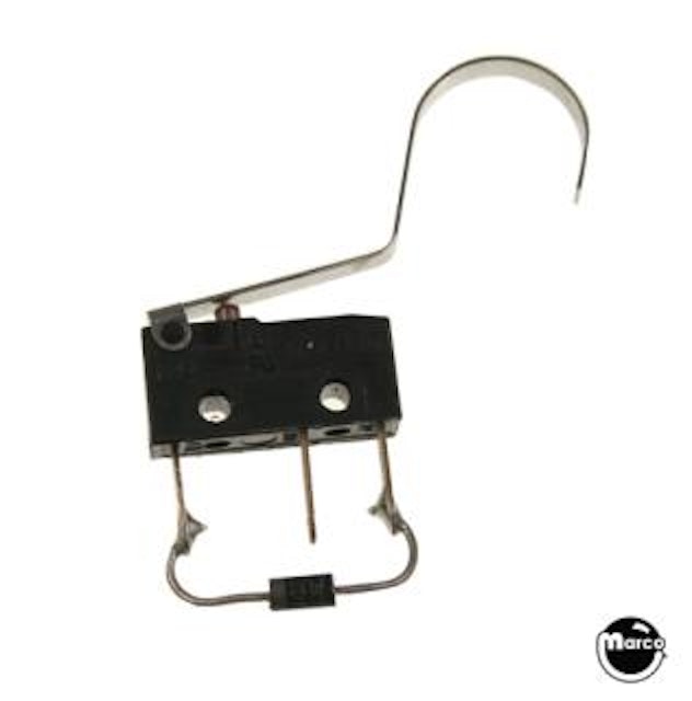 Subminiature switch & lever actuator