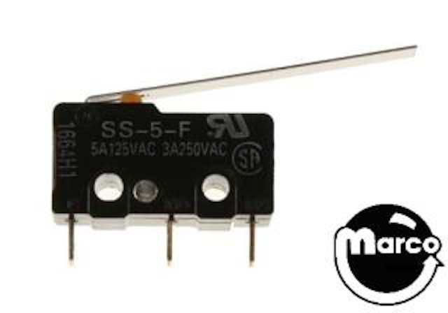 Subminiature switch & lever actuator 28mm SS-01-FT SS-5-F