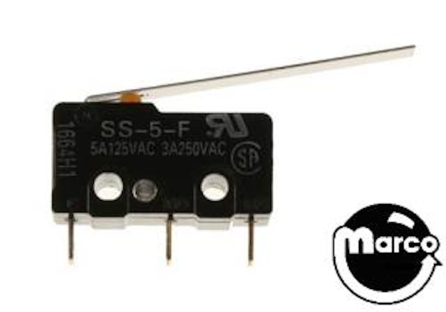 Subminiature switch & lever actuator 28mm SS-01-FT SS-5-F