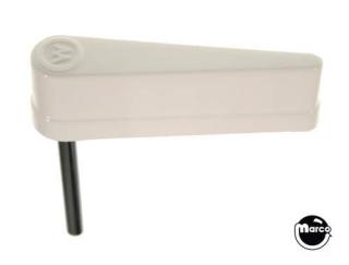 Flipper & shaft Williams logo white