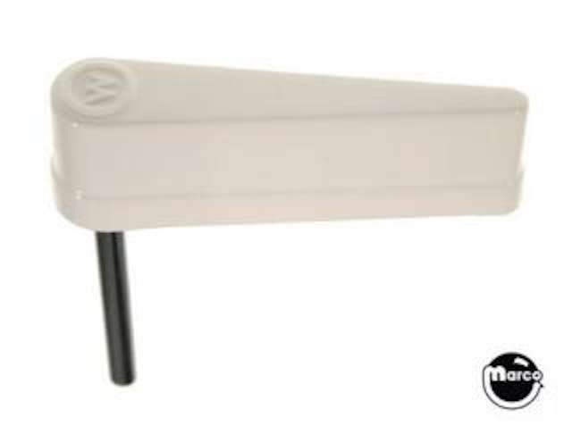 Flipper & shaft Williams logo white