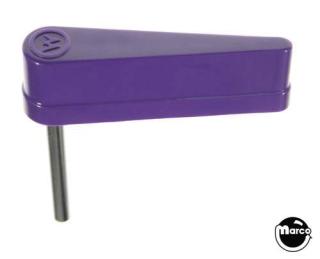 Flipper & shaft Williams logo violet