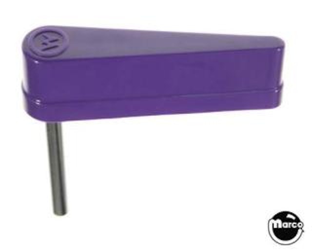 Flipper & shaft Williams logo violet