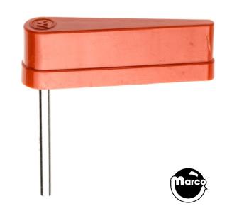 Flipper & shaft Williams logo orange
