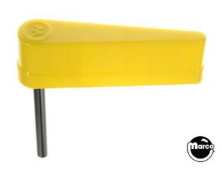 Flipper & shaft Williams logo yellow