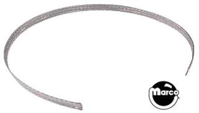 Ground braid 1/4 inch wide - per foot 600-5003-00