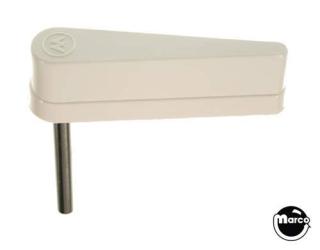 Flipper & shaft Williams logo white