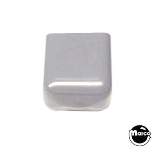 Switch cover vinyl - gray medium 1 x 1 x 1/2 inch