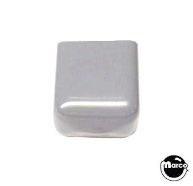 Switch cover vinyl - gray medium 1 x 1 x 1/2 inch