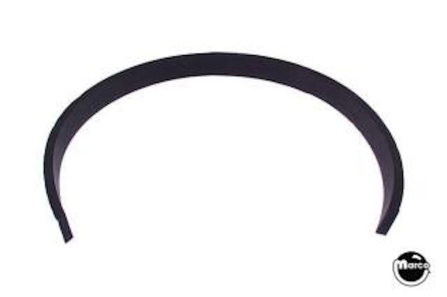 Foam rubber protector 3/4" x 1/4" x 20" black standard