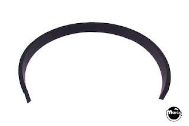 Foam rubber protector 3/4" x 1/4" x 20" black standard