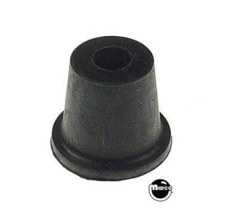 Rubber bumper sleeve tapered black USE 38-6579B