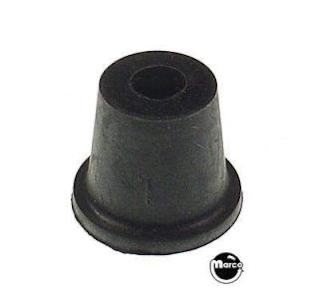 Rubber bumper sleeve tapered black USE 38-6579B