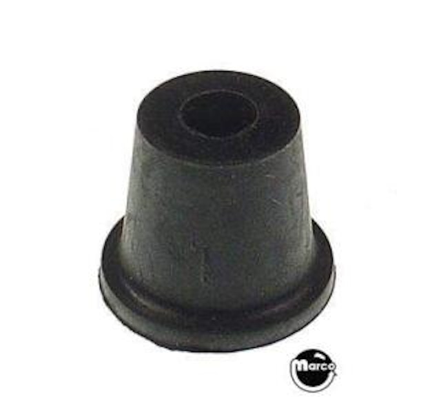 Rubber bumper sleeve tapered black USE 38-6579B