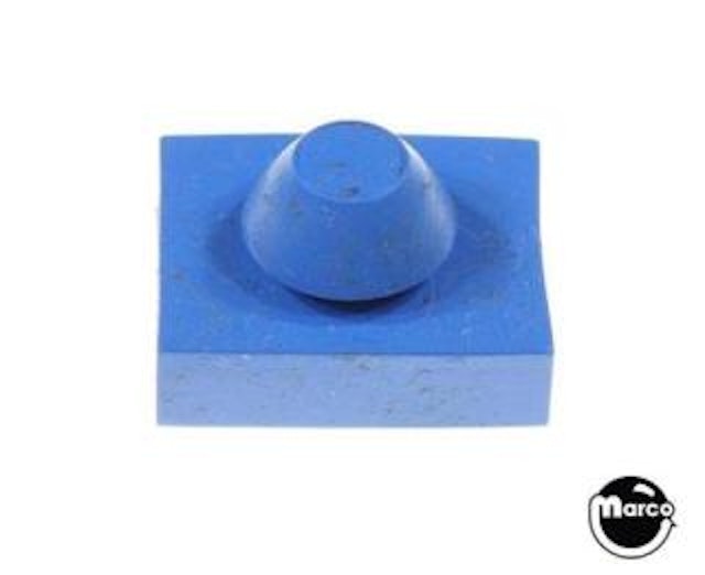 Damper plug blue 7/8 x 5/8 inch rectangle