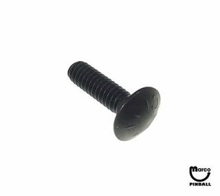 Bolt carriage 1/4-20 x 7/8 inch sq neck black 231-5014-00