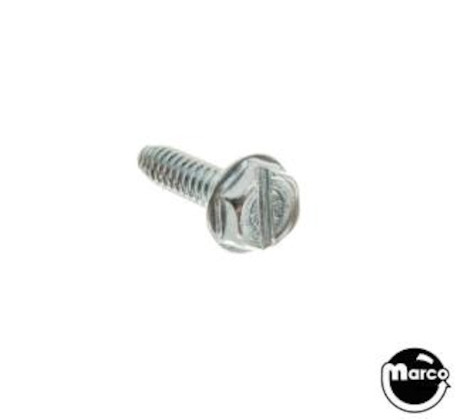 Machine Screw 6-32 x 1/4 inch hex washer head Swage