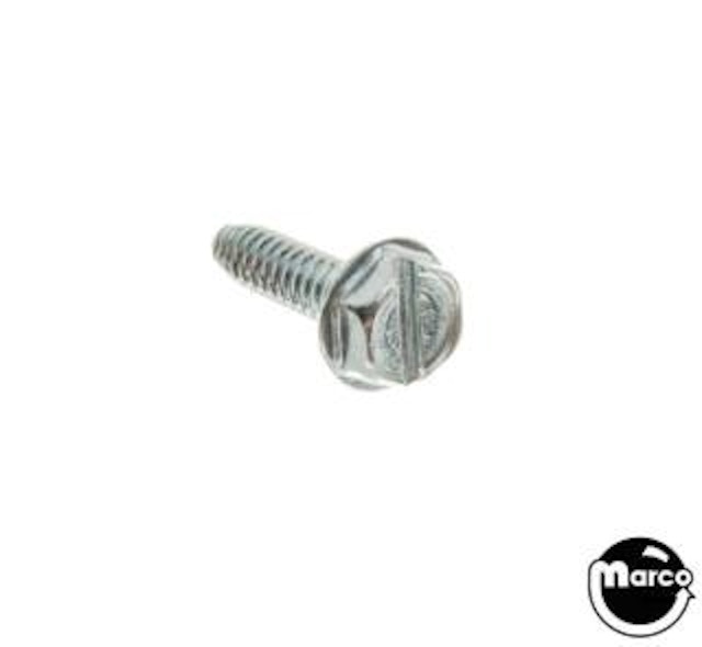 Machine Screw 6-32 x 1/4 inch hex washer head Swage