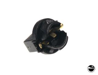 Lamp socket - wedge base small twist-in 077-5007-00