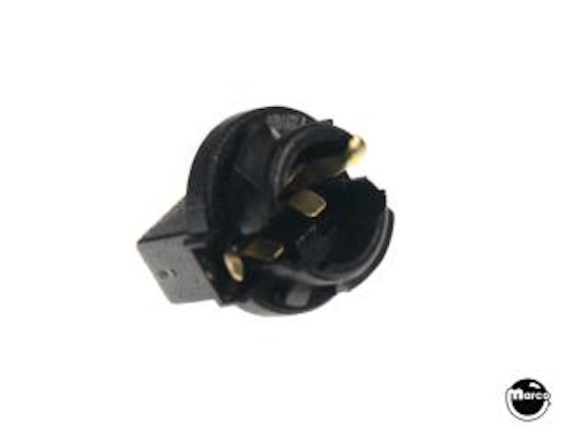Lamp socket - wedge base small twist-in 077-5007-00