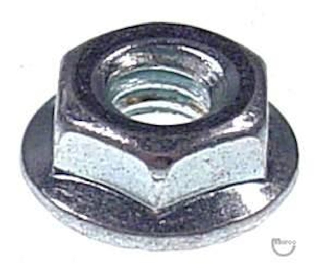 Lock nut 1/4-20 serrated flange USE 4420-01141-00