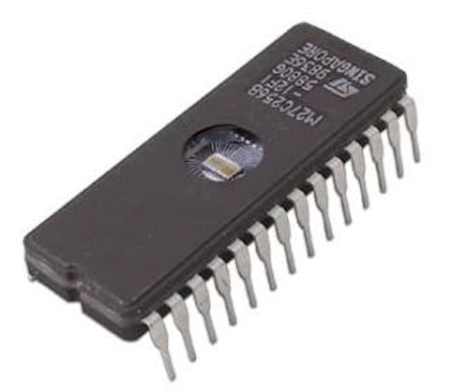 IC - 28 pin DIP EPROM 256 kbit (pulls)