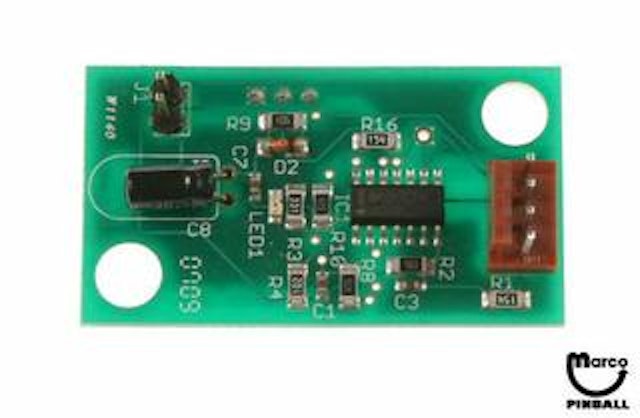 Target piezo sensor board Rev. B