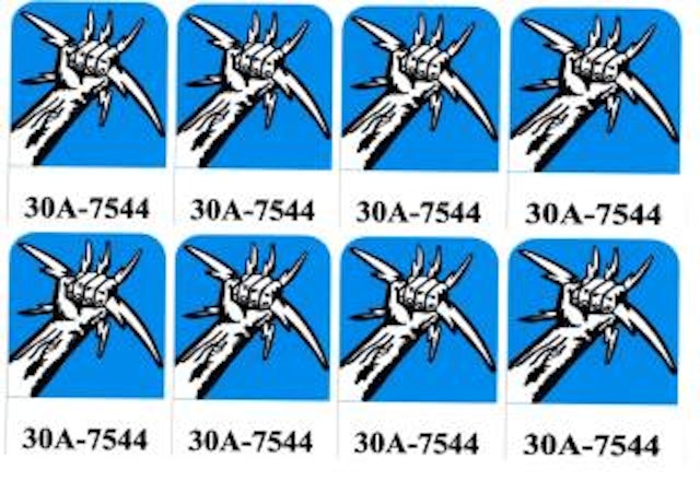 FLASH (Williams) Drop Target Decal set