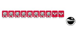 PHOENIX (Williams) Decal target set