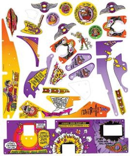 PARTY ZONE (Bally) Plastics set 20004-PLASTICS