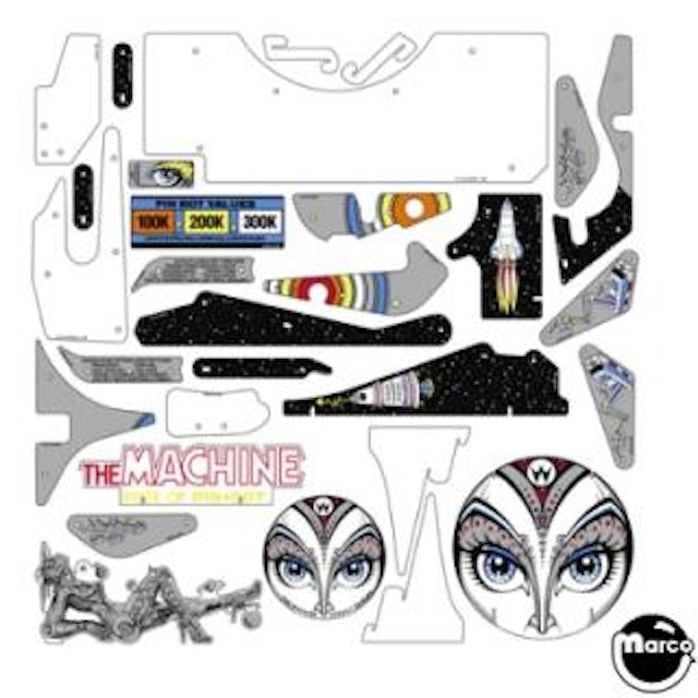 MACHINE (Williams) Plastic set