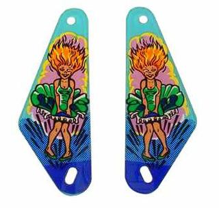 FUNHOUSE (Williams) Slingshot plastics