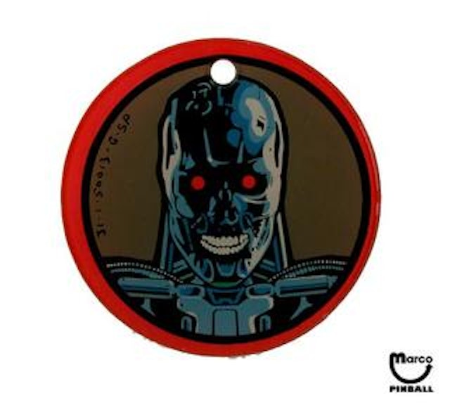 TERMINATOR 2 (Williams) Key fob 2-1/4"