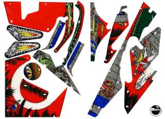 GRAND LIZARD (Williams) Plastic set