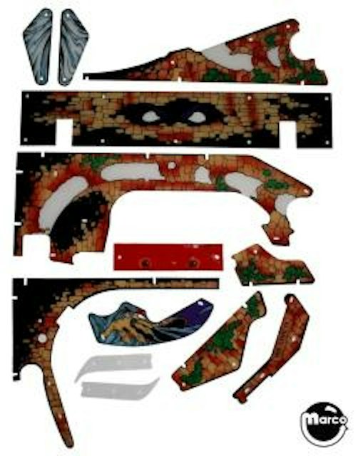 SORCERER (Williams) Plastic set