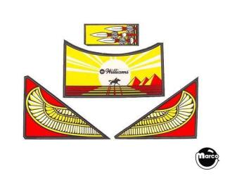 INDIANA JONES (Williams) Apron Decal set