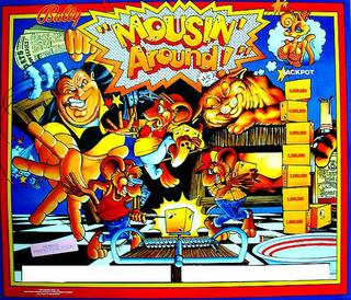 MOUSIN' AROUND (Bally) Translite