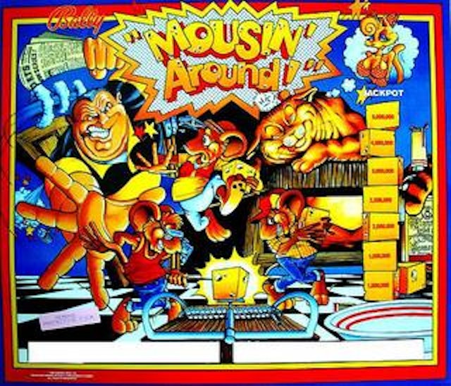 MOUSIN' AROUND (Bally) Translite