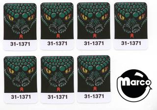 GRAND LIZARD (Williams) target decals 7