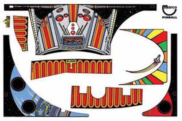 PINBOT (Williams) Decal Set