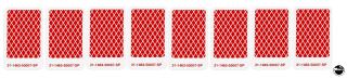 RIVERBOAT GAMBLER (Williams) Decal drop targets