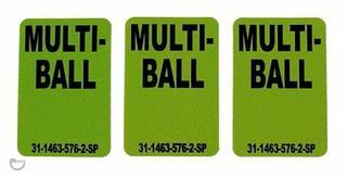 ROLLERGAMES (Williams) target decals