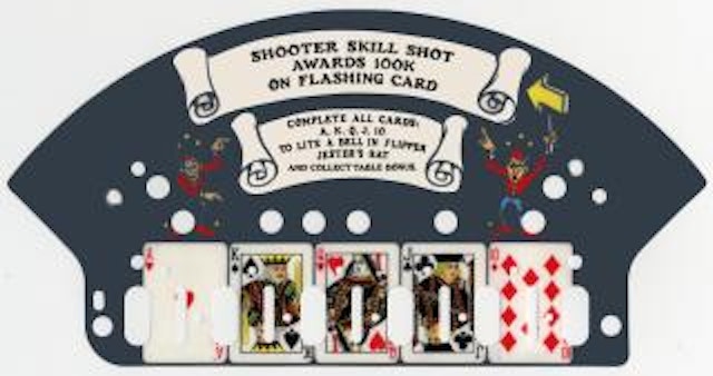 JOKERZ (Williams) Film shooter skill upper playfield