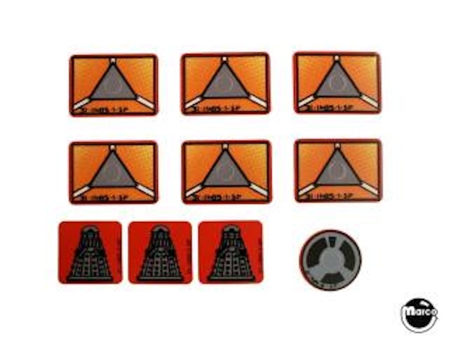 DR WHO (Bally) Decal set 1-SP,2-SP (10)