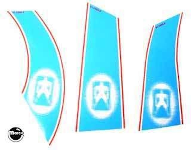 DEMOLITION MAN (Williams) Decals ramp