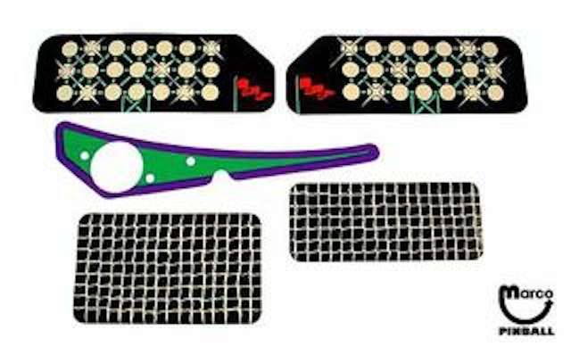 WORLD CUP SOCCER (Bally) Decal set