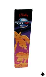 CORVETTE (Bally) Decal backbox left