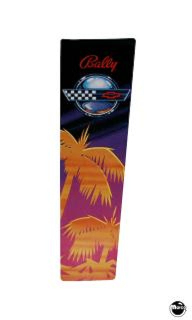 CORVETTE (Bally) Decal backbox left