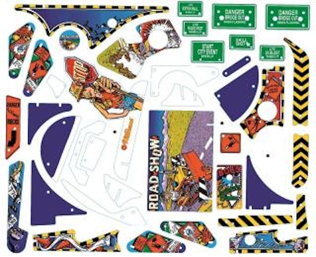 ROAD SHOW (Williams) Plastic set
