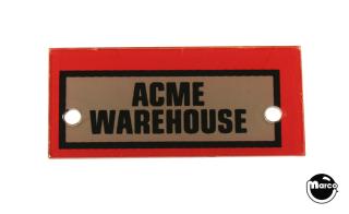 DIRTY HARRY (Williams) Plastic "Acme..."